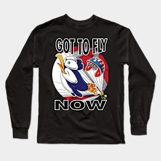 Penguin Got To Fly Now Long Sleeve T-Shirt